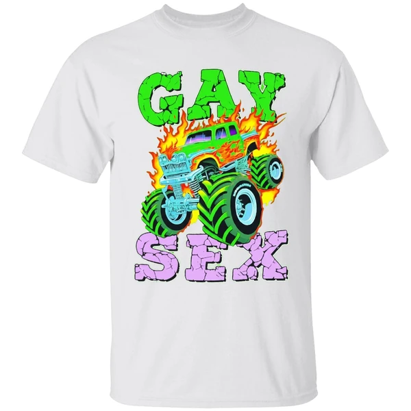 Monster Truck Gay Sex Fire Shirt