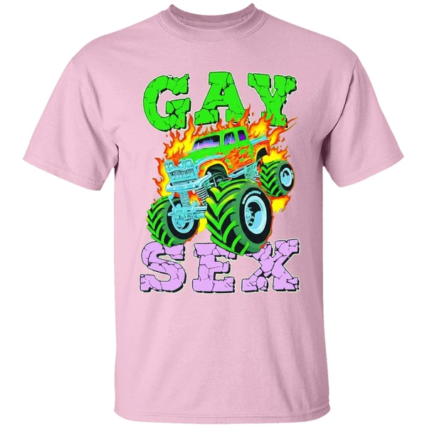 Monster Truck Gay Sex Fire Shirt - Image 2