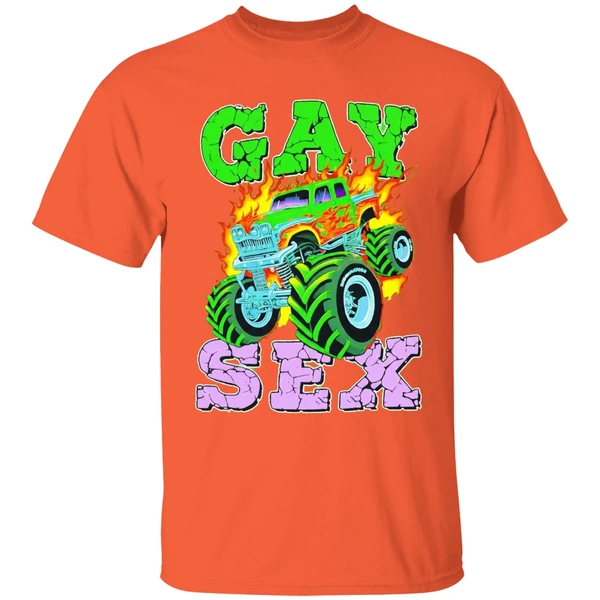 Monster Truck Gay Sex Fire Shirt - Image 3