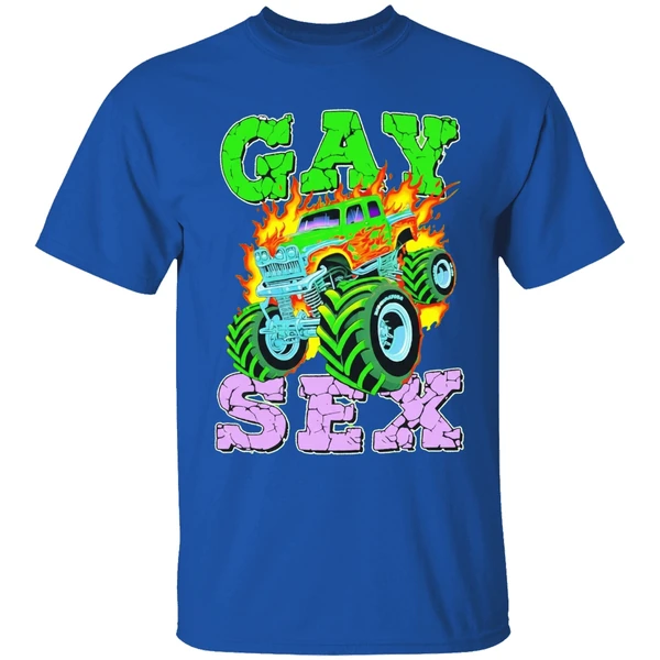 Monster Truck Gay Sex Fire Shirt - Image 5