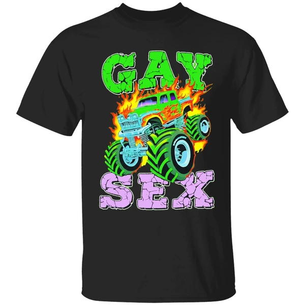 Monster Truck Gay Sex Fire Shirt - Image 7