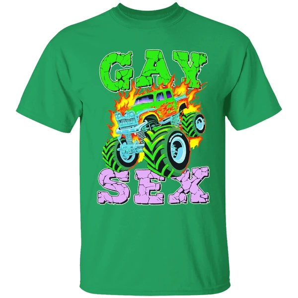 Monster Truck Gay Sex Fire Shirt - Image 8