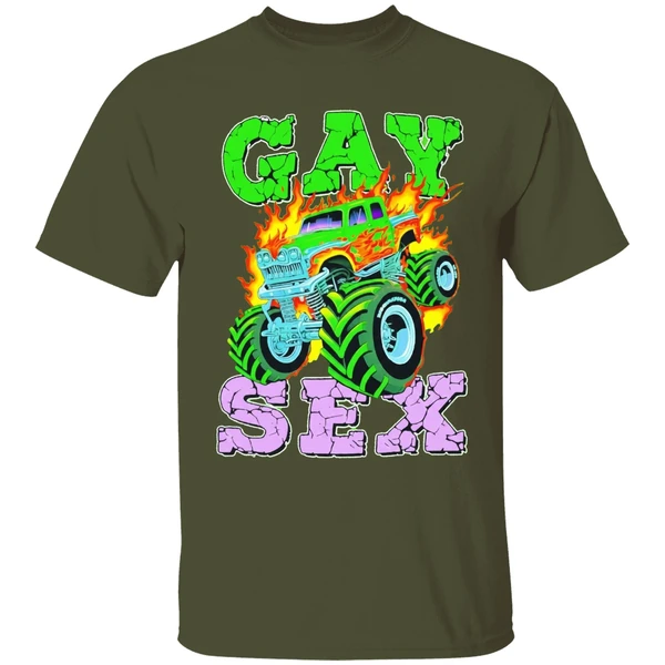 Monster Truck Gay Sex Fire Shirt - Image 9