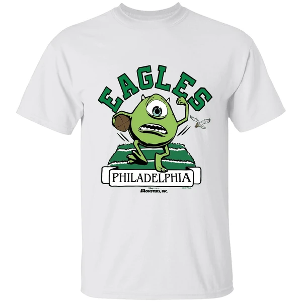 Monsters Inc Mike Wazowski Philadelphia Eagles Shirt