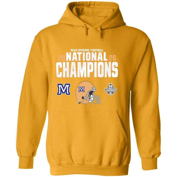 Montana State Bobcats 2026 Division I Football National Champions Hoodie