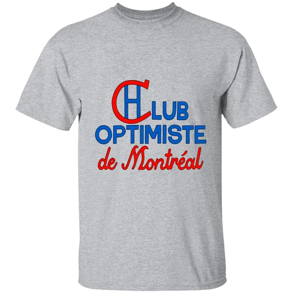 montreal optimist club shirt sportgrey