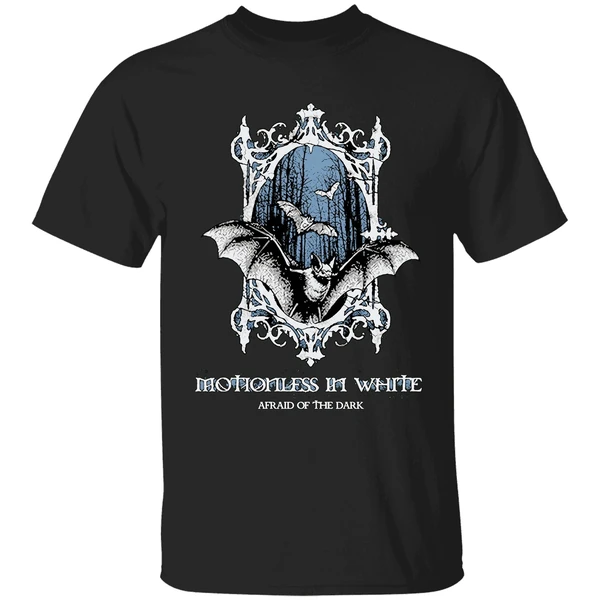 Motionless In White Afraid Of The Dark Bat Shirt