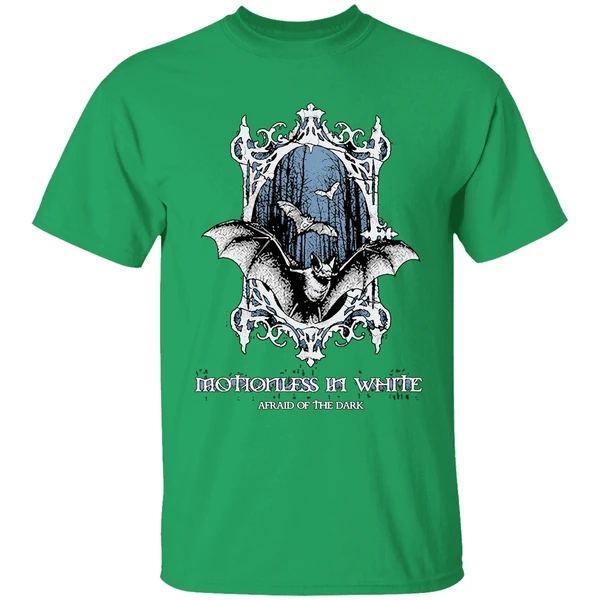 Motionless In White Afraid Of The Dark Bat Shirt - Image 2