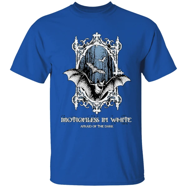 Motionless In White Afraid Of The Dark Bat Shirt - Image 8
