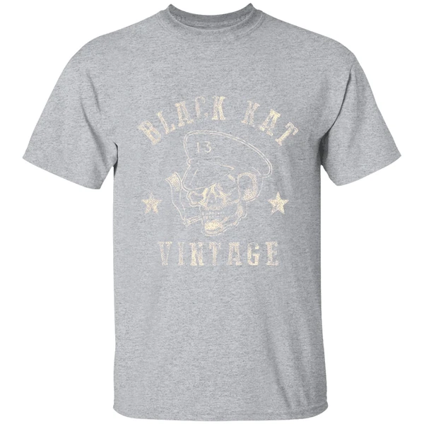 Moto Skull Black Kat Vintage Shirt - Image 9