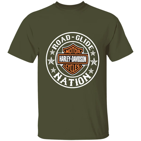Motor Harley Davidson Road Glide Nation Shirt - Image 4