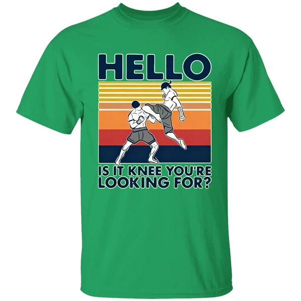Muay Thai Hello Is It Knee You Re Looking For Vintage Shirt