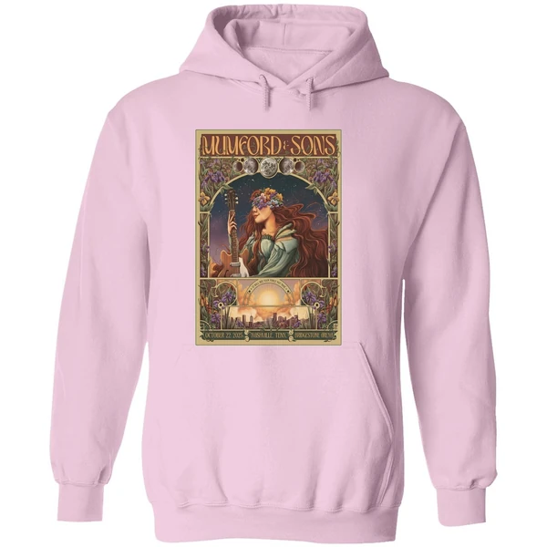 Mumford And Sons In Nashville Tn On Oct 22 2025 Poster Hoodie - Image 5