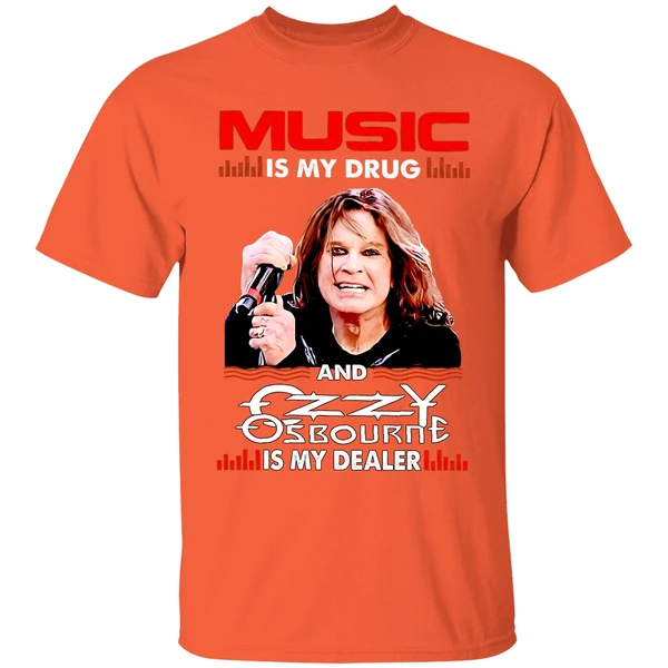 Music Is My Drug And Is My Dealer Ozzy Osbourne Shirt - Image 6