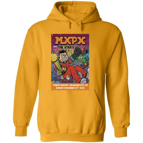 Mxpx Oklahoma City Ok November 16 2025 Poster Hoodie