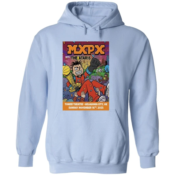 Mxpx Oklahoma City Ok November 16 2025 Poster Hoodie - Image 4