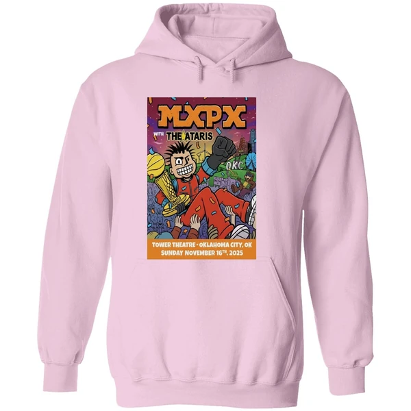 Mxpx Oklahoma City Ok November 16 2025 Poster Hoodie - Image 5