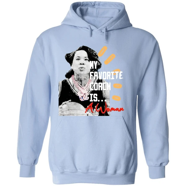 My Favorite Coach Is A Women Dawn Staley South Carolina Gamecocks Hoodie - Image 4