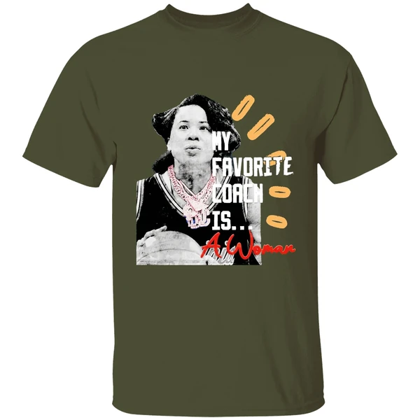 my favorite coach is a women dawn staley south carolina gamecocks shirt militarygreen