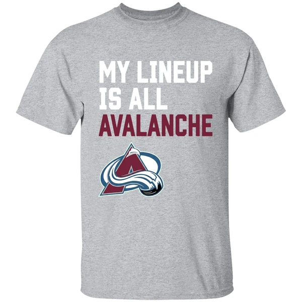 My Lineup Is All Colorado Avalanche Shirt - Image 9