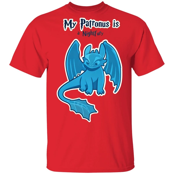 My Patronus Is A Night Fury Shirt - Image 6