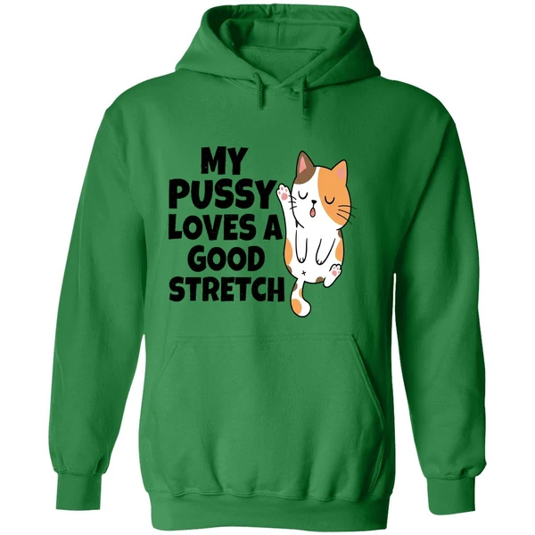 My Pussy Loves A Good Stretch Sexual Fantasies Hoodie - Image 2