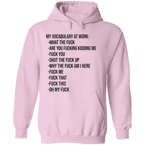 My Vocabulary At Work Hoodie - Image 5