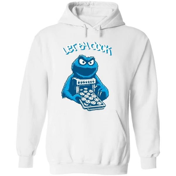 Myron Gaines Wearing Let Em Cook Monster Cookies Hoodie - Image 8