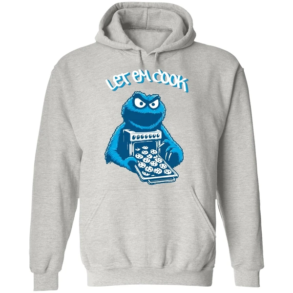 Myron Gaines Wearing Let Em Cook Monster Cookies Hoodie - Image 9