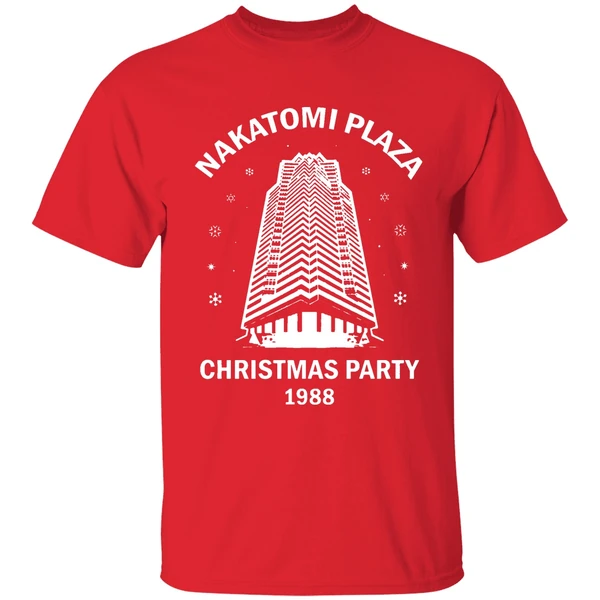 Nakatomi Plaza Christmas Party 1988 Christmas Shirt - Image 7