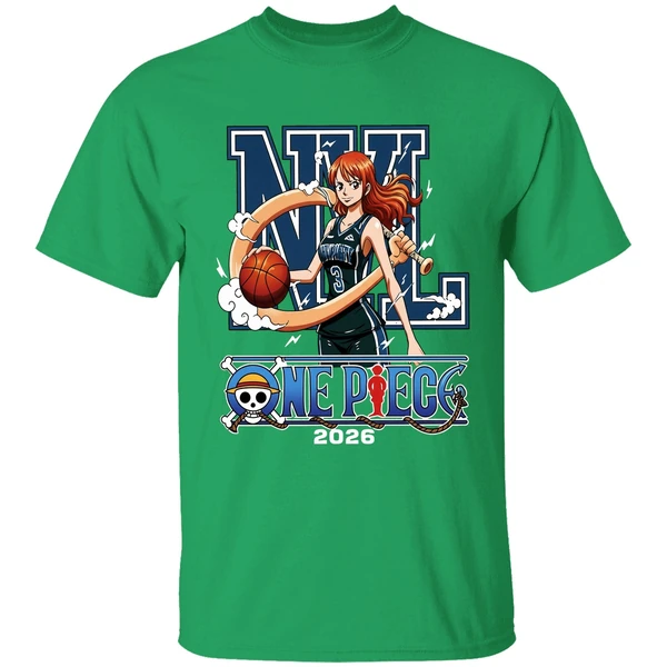 Nami New York Liberty One Piece 2026 Anime Shirt - Image 2