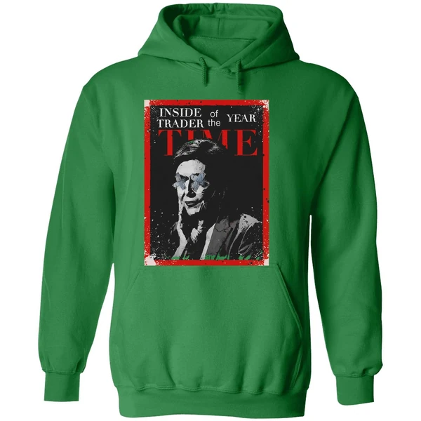 Nancy Pelosi Inside Trader Of The Year Time Hoodie - Image 2