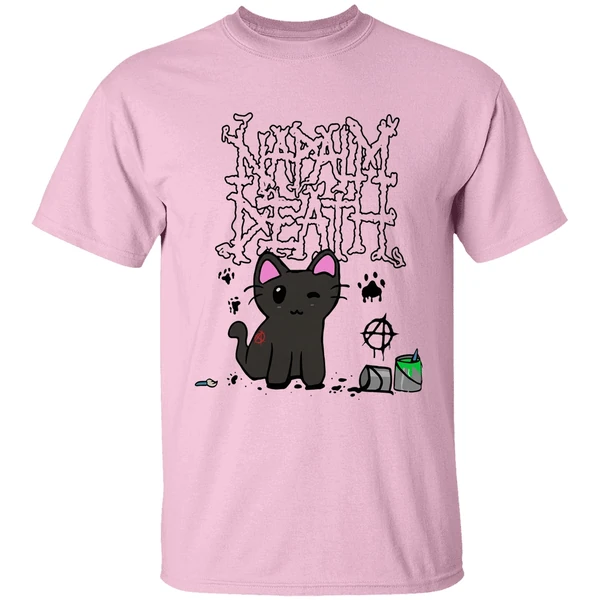 Napalm Death There Is No Authority But Cats Shirt - Image 3