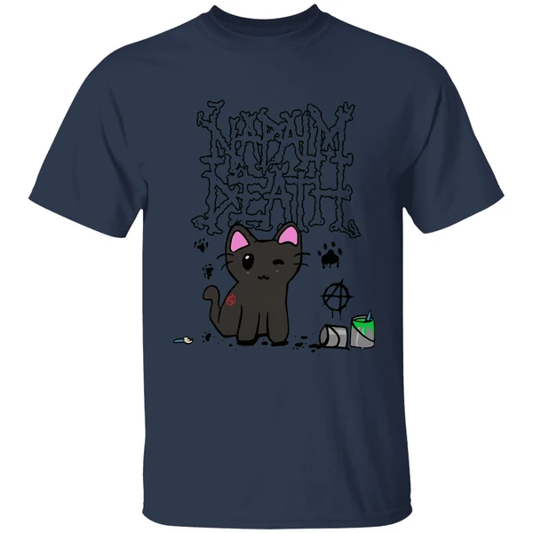 Napalm Death There Is No Authority But Cats Shirt - Image 5