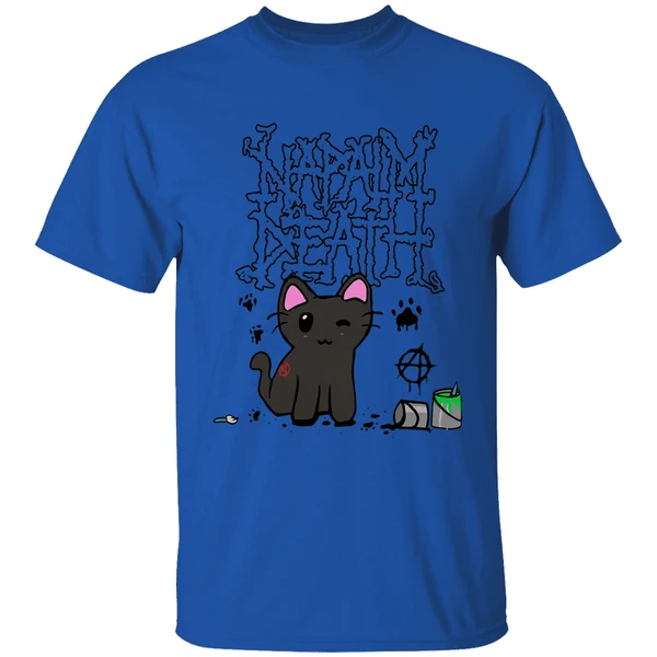 Napalm Death There Is No Authority But Cats Shirt - Image 8