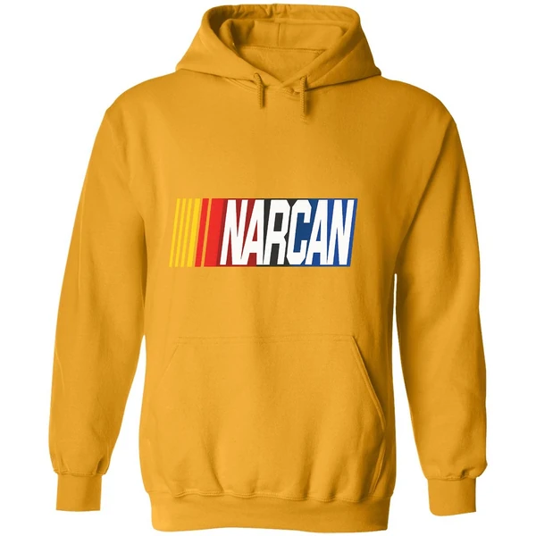 Narcan Nascar Parody Logo Hoodie