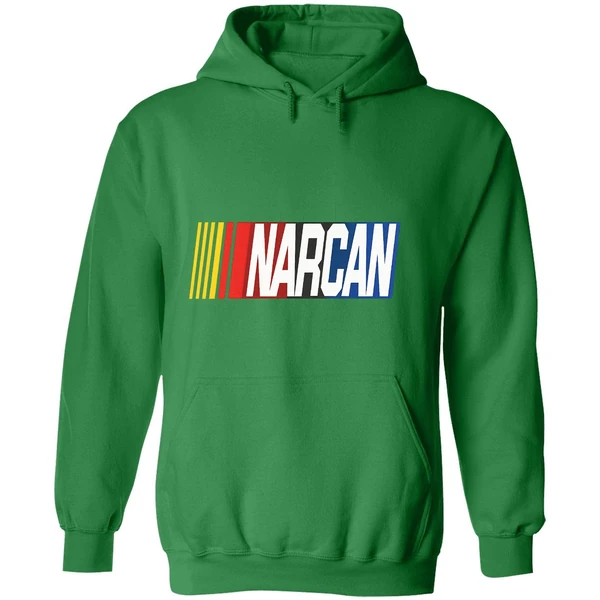 Narcan Nascar Parody Logo Hoodie - Image 2