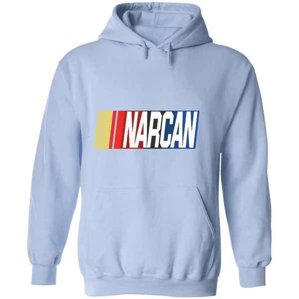Narcan Nascar Parody Logo Hoodie - Image 4