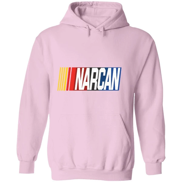 Narcan Nascar Parody Logo Hoodie - Image 5