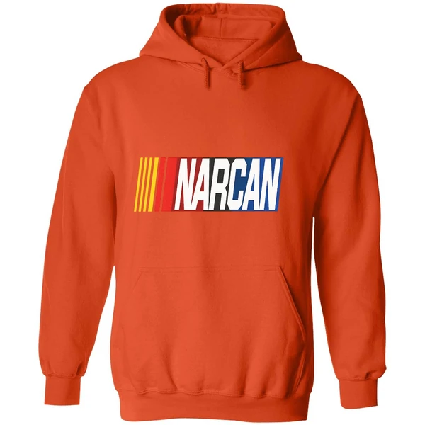 Narcan Nascar Parody Logo Hoodie - Image 6