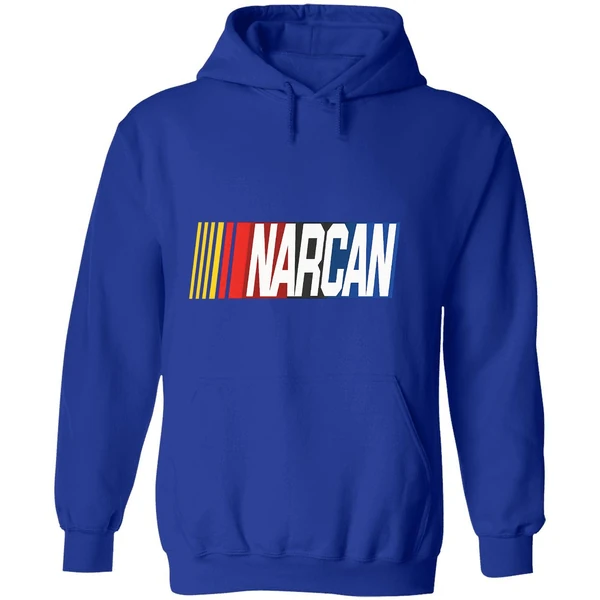 Narcan Nascar Parody Logo Hoodie - Image 7