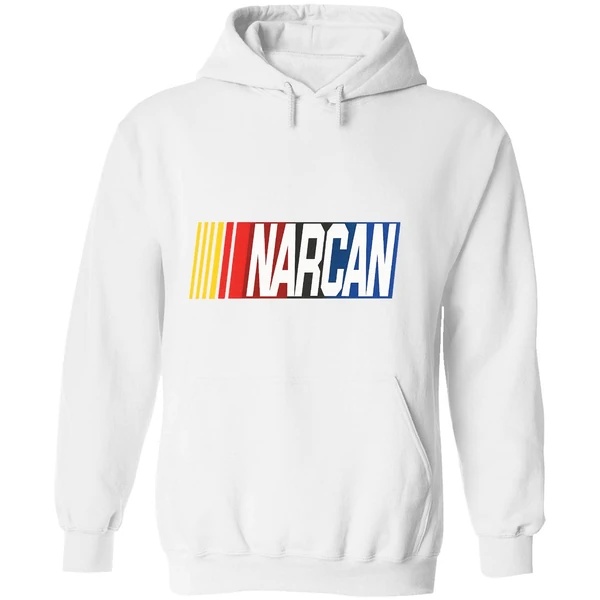 Narcan Nascar Parody Logo Hoodie - Image 8