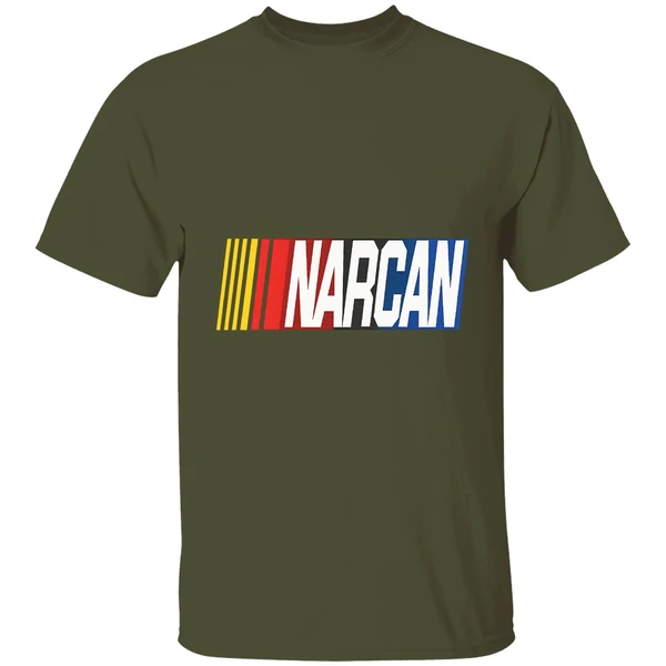 Narcan Nascar Parody Logo Shirt - Image 3