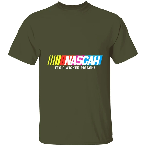 Nascah Its A Wicked Pissah Style Nascar Logo Shirt - Image 3