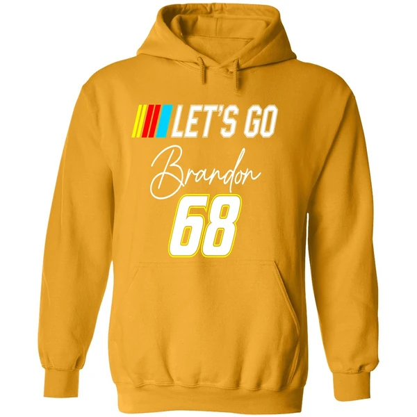 Nascar Lets Go Brandon 68 Biden Hoodie
