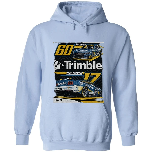 Nascar Rfk Trimble Chais Buescher 60 Preece Hoodie