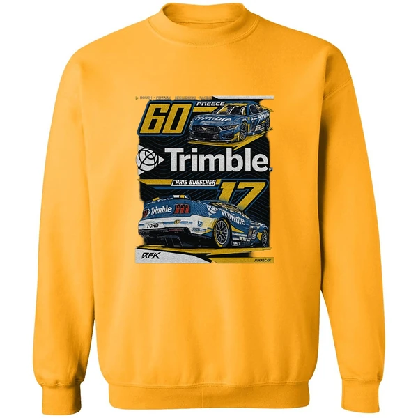 Nascar Rfk Trimble Chais Buescher 60 Preece Sweatshirt