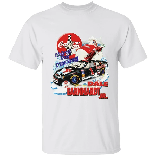Nascar Thirst For Racing Dale Earnhardt Jr Coca Cola Racing Shirt - Image 9