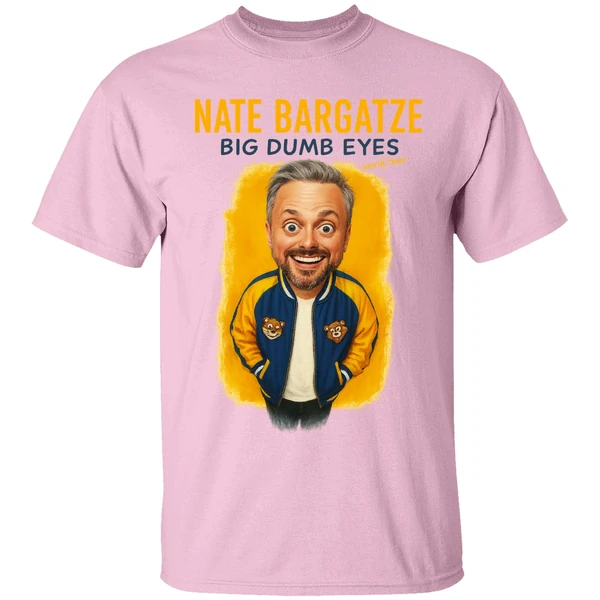 Nate Bargatze Big Dumb Eyes Shirt - Image 2