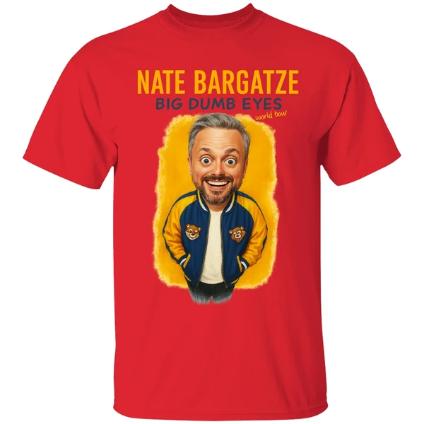 Nate Bargatze Big Dumb Eyes Shirt - Image 6